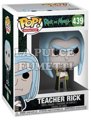 RICK AND MORTY: TEACHER RICK - VINYL FIGURE #   439 - POP FUNKO ANIMATION